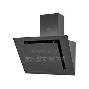60cm Black Glass Heat Extractor From Cooke Lewis, UK