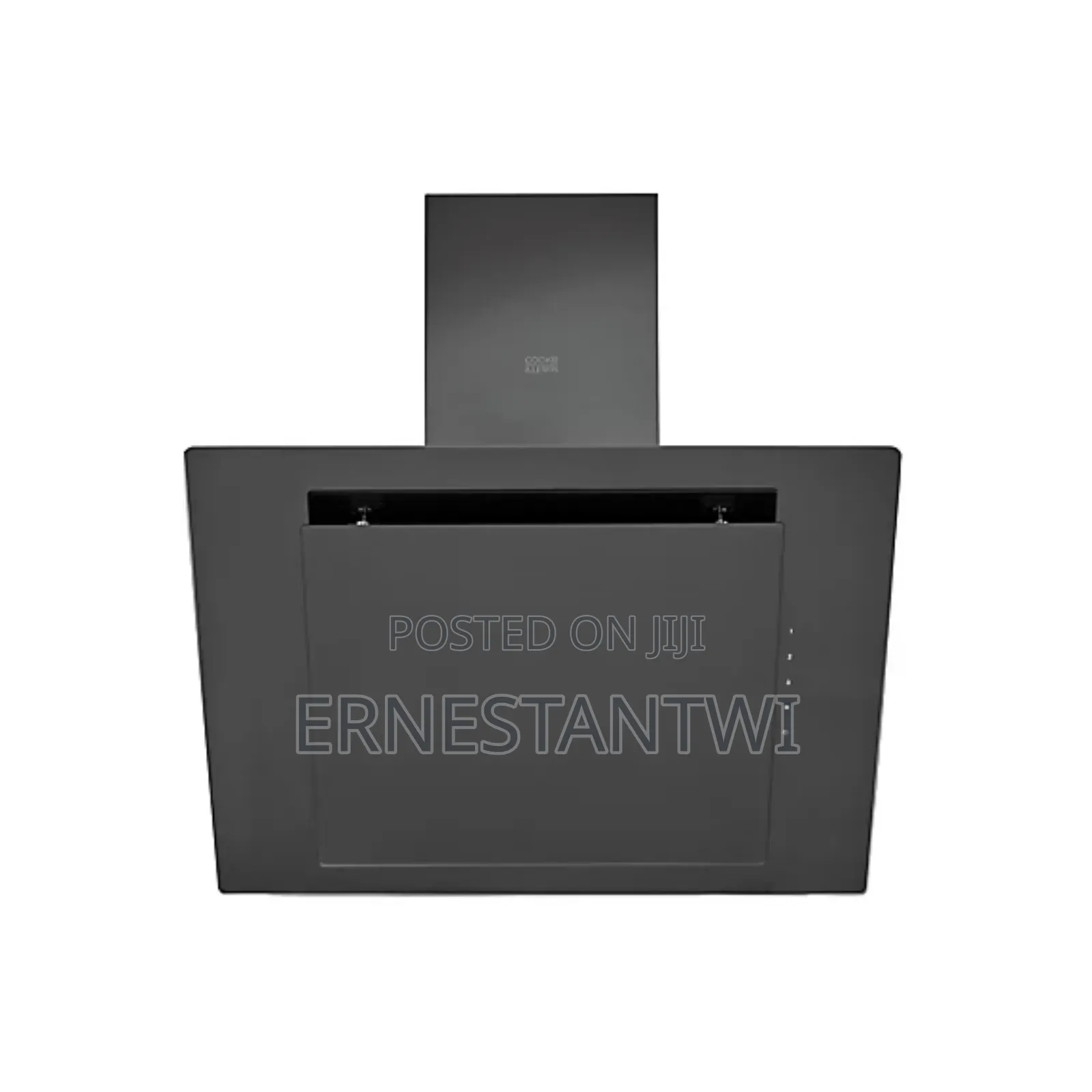 60cm Black Glass Heat Extractor From Cooke Lewis, UK