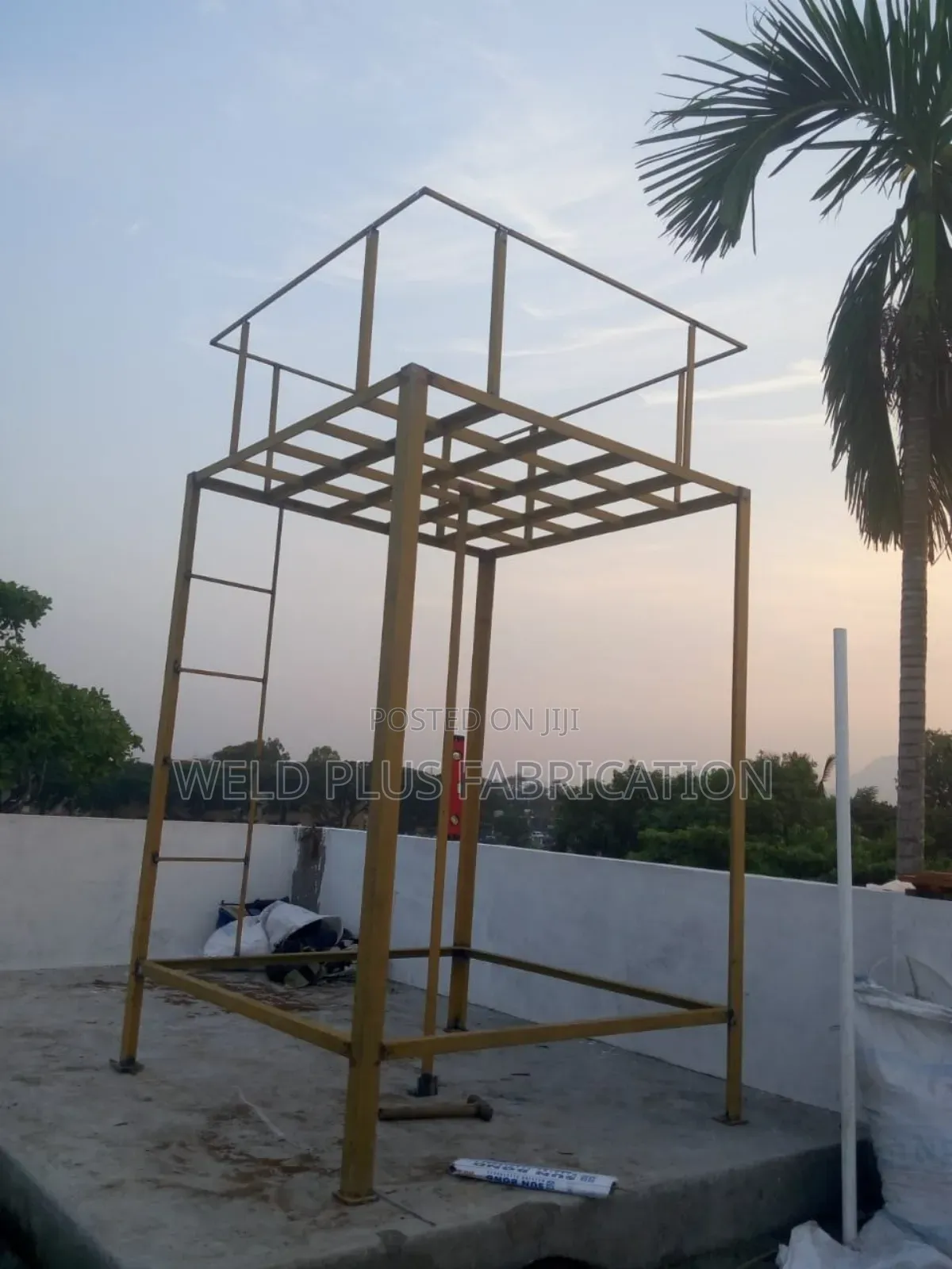 Fabricated Poly Tank Stand