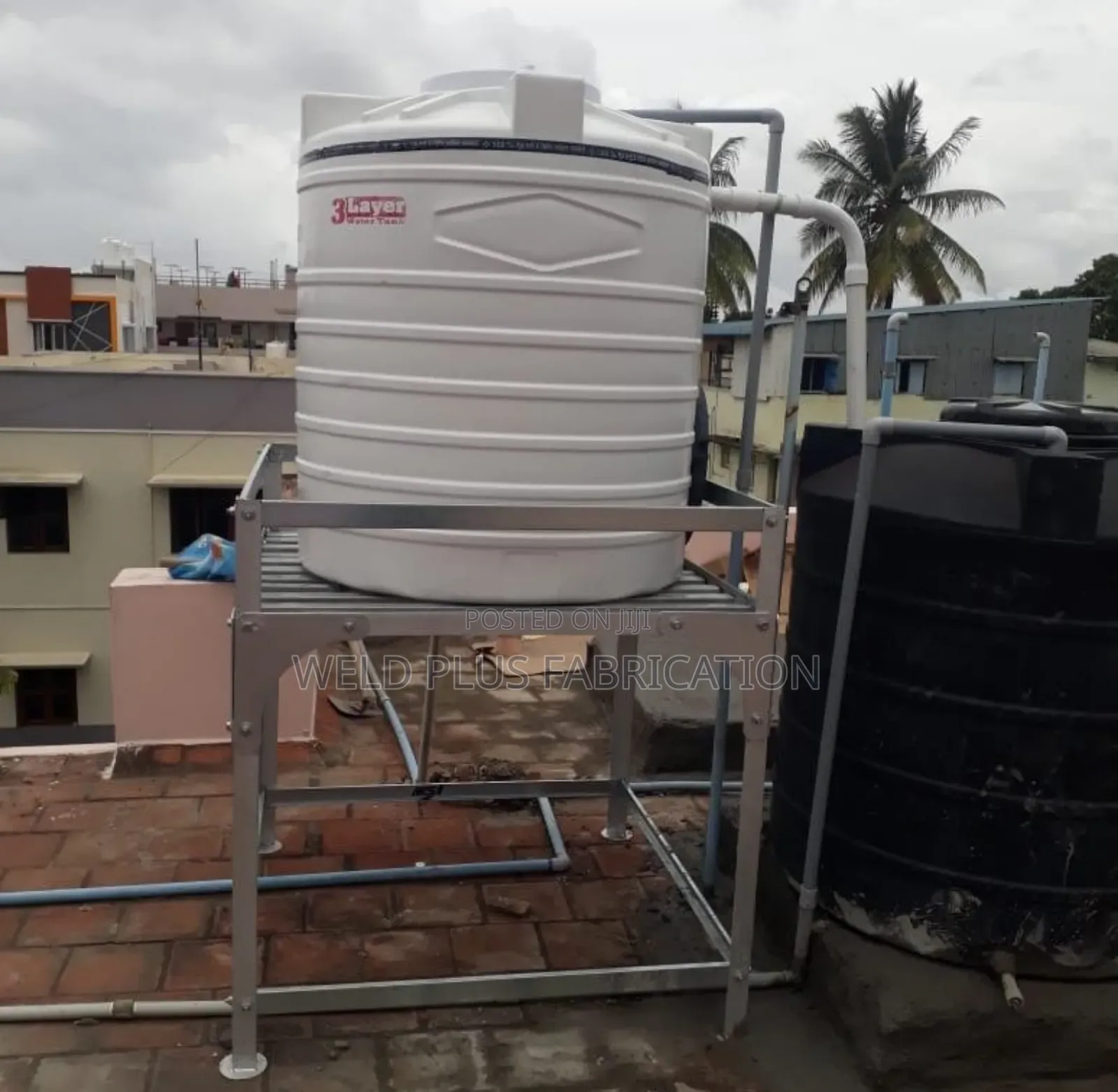 Fabricated Poly Tank Stand