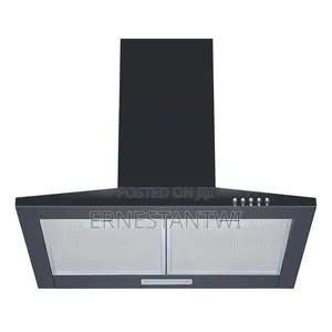 Cookology CH600BK 60cm Chimney Cooker Hood in Black