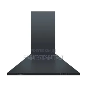 Cookology CH600BK 60cm Chimney Cooker Hood in Black