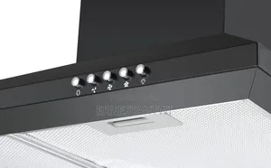 Cookology CH600BK 60cm Chimney Cooker Hood in Black