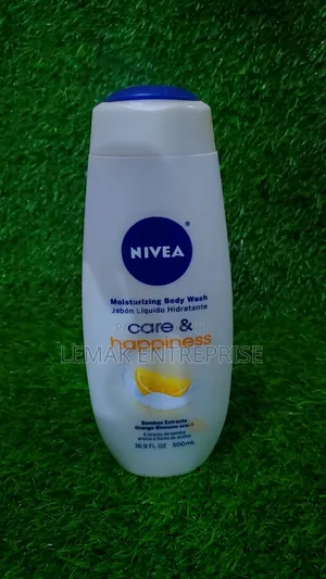 Photo - Nivea Care Happiness Orange Blossom Bamboo Body Wash 500ml