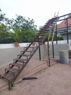 Fabricated Metal Staircase