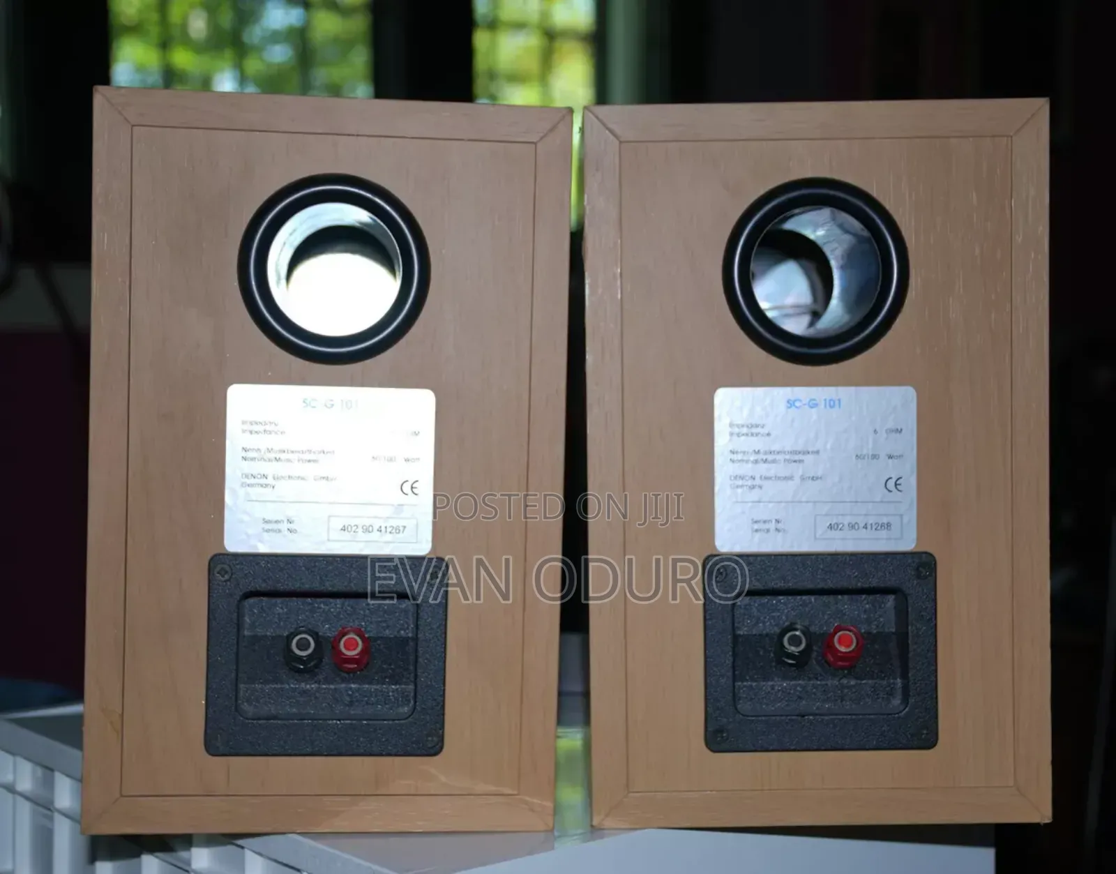 Powerful Denon Loudspeaker Bookshelf Good Sound Quality