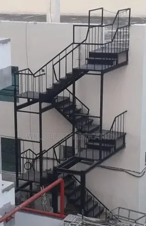 Fabricated Metal Staircase