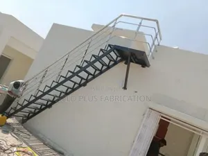 Fabricated Metal Staircase