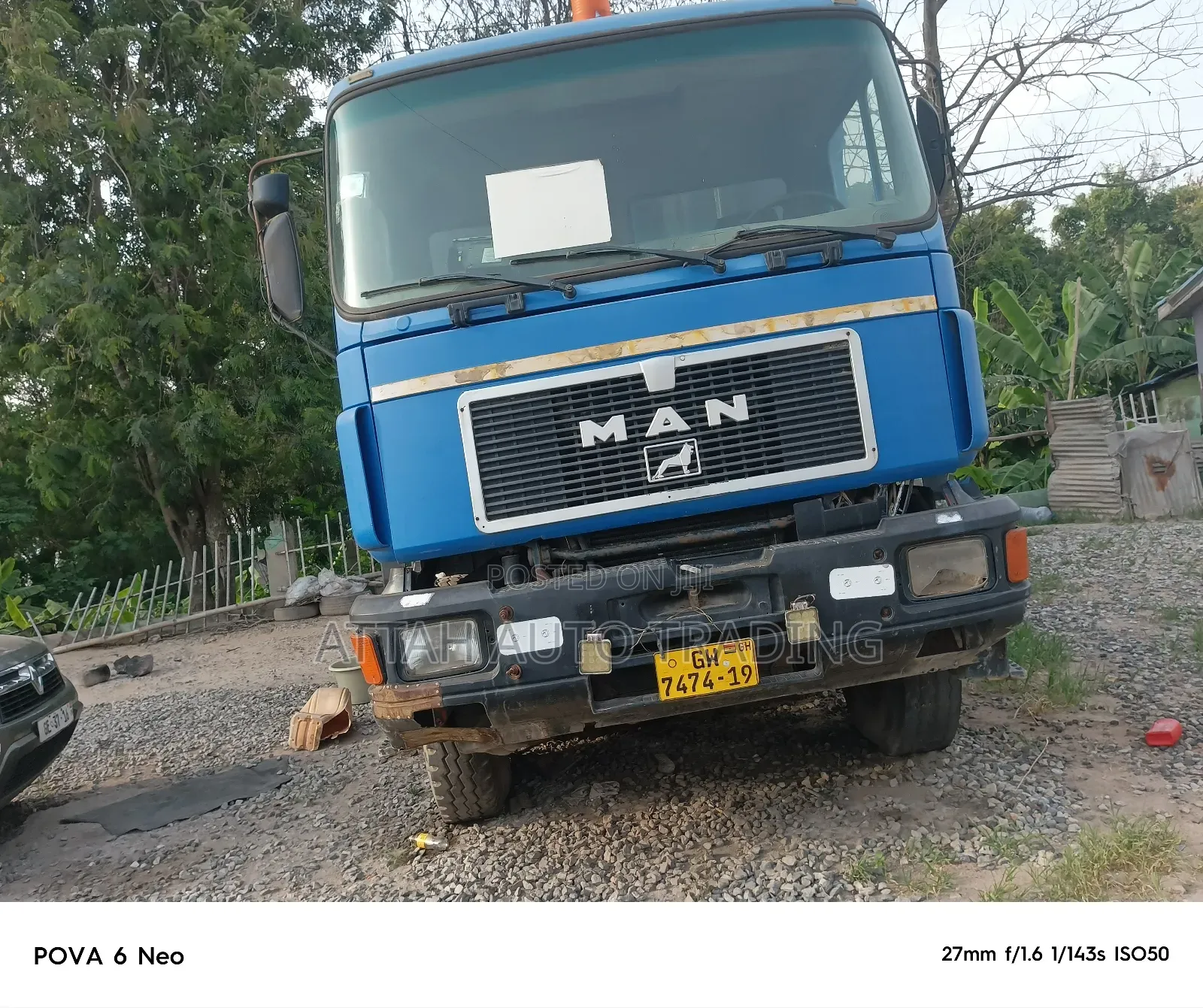 Man Deseil 12wheeler
