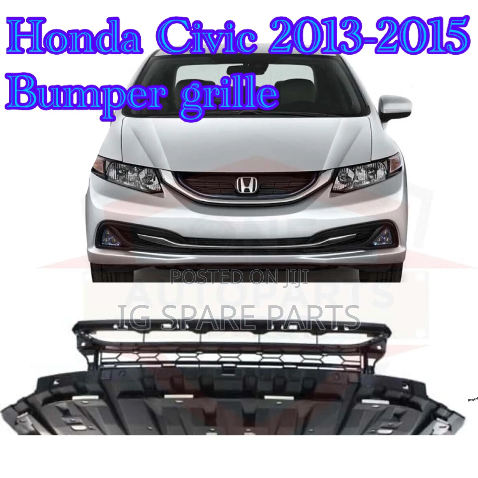 Honda Civic 2013-2015 Down Grille