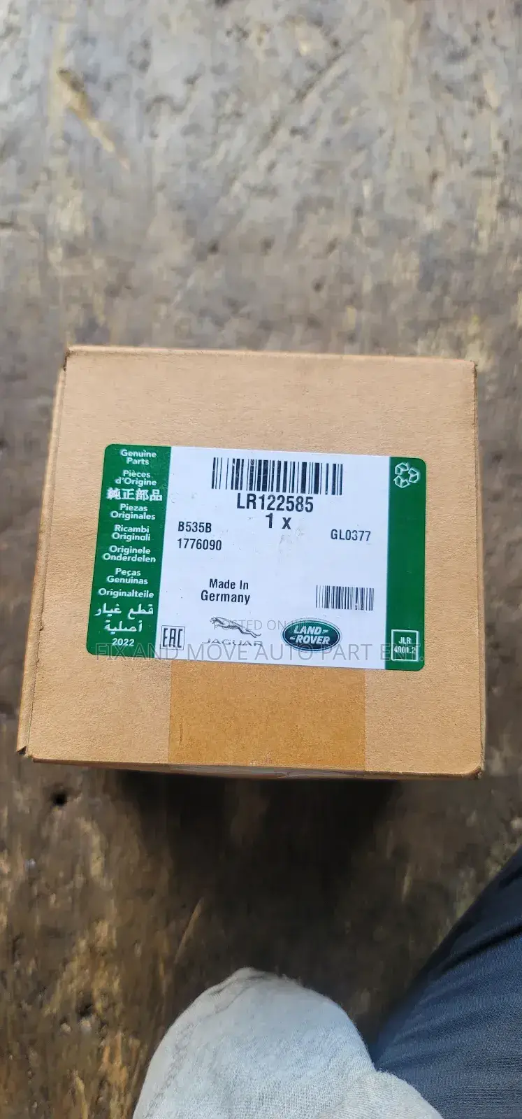 Range Rover Sports 2014-17 ORIGINAL WHEEL HUB BEARING