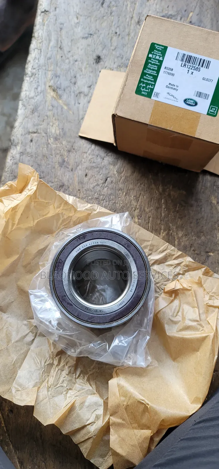 Range Rover Sports/Velar/Evoque/Vogue WHEEL HUB BEARING