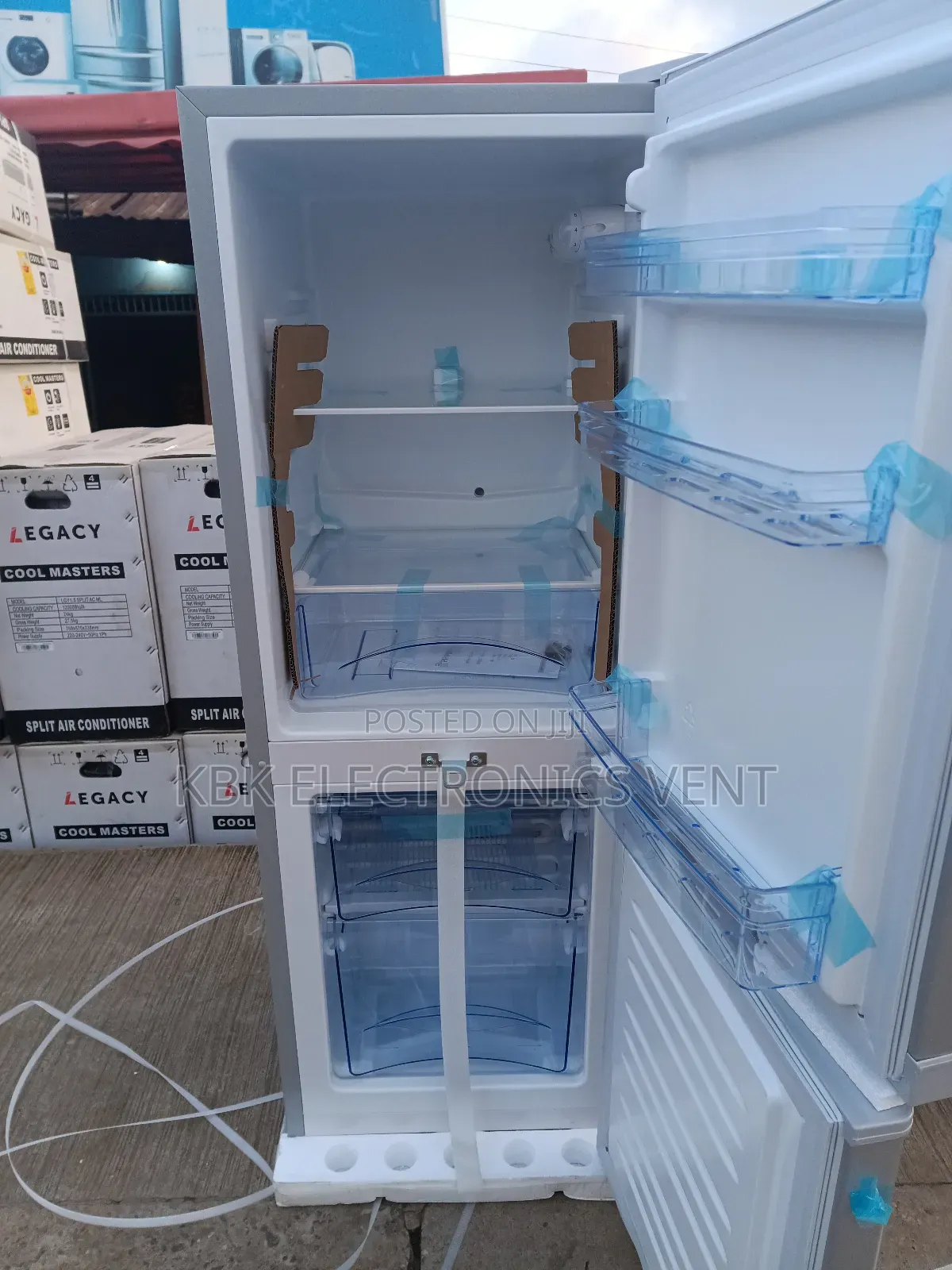 Property 125liter Double Door Fridge