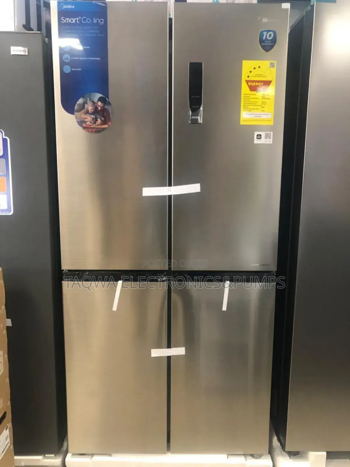 Enough for Family _4 Doors, LTRS 474 Midea Refrigerator