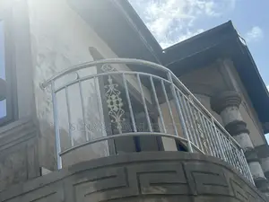 Stainless Dark Glass Balustrade Design