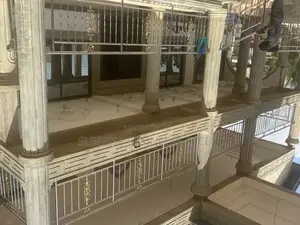 Stainless Glass Design and Flower Balustrade