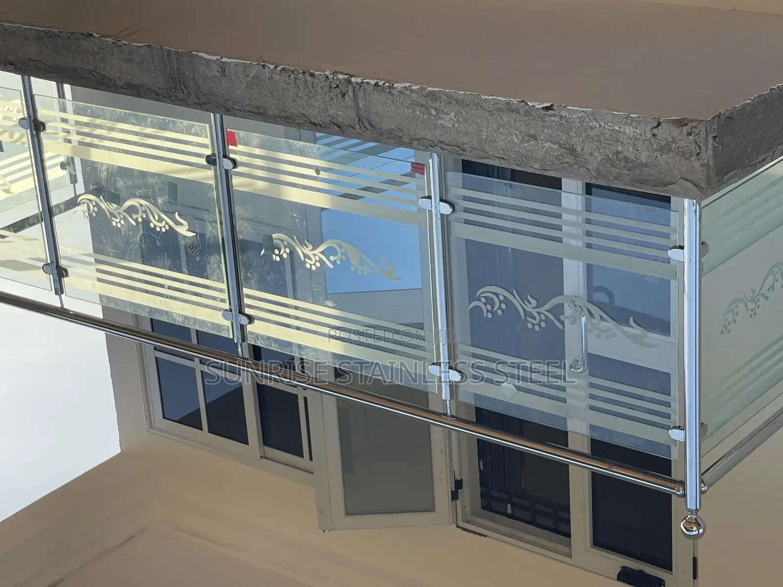Stainless Steel Glass Balustrade