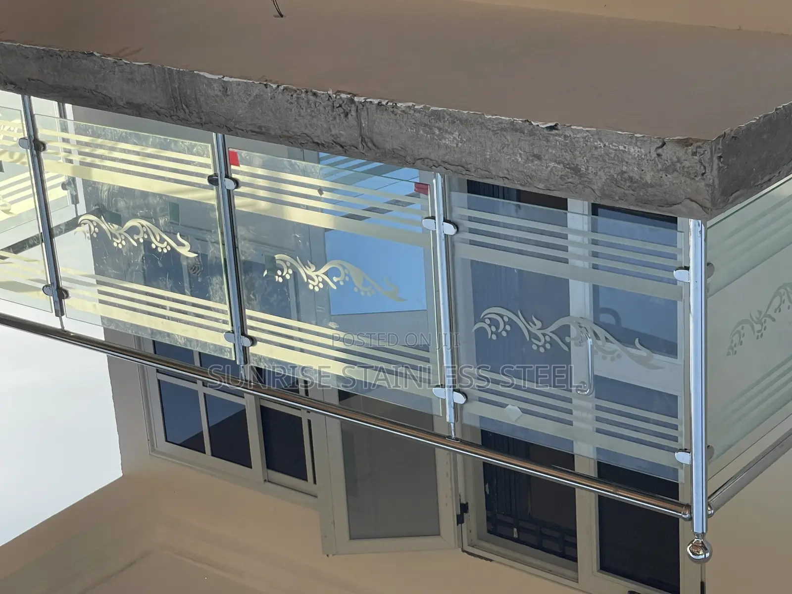 Stainless Steel Glass Balustrade