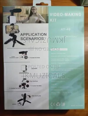 Video Making Kit _ Vlog Kits _ AY-49 |