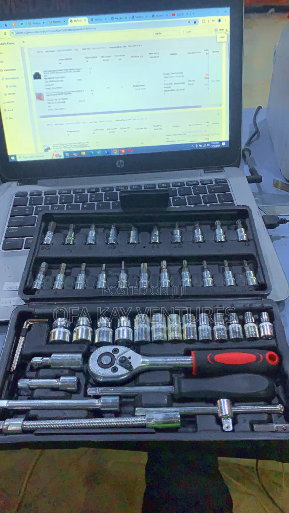 46pcs Tool Set Wrench