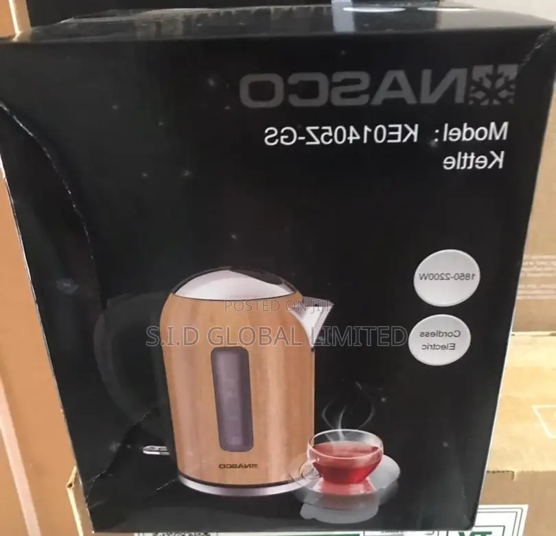 Crave, Pop, Repeat With NASCO-2200WATTS-KETTLE-KE01405Z-GS