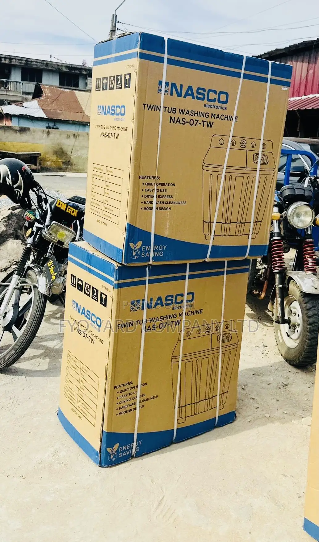 Morden Design Nasco -Washing-Machine-7kg-Nas-07-Tw