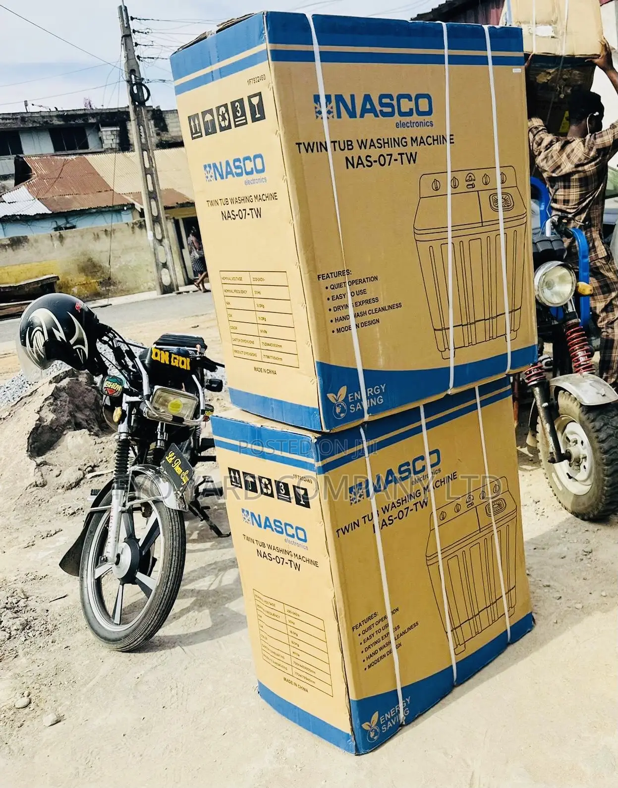 New Model Twin Tub Nasco Seven Kg Top Load Washing Machine