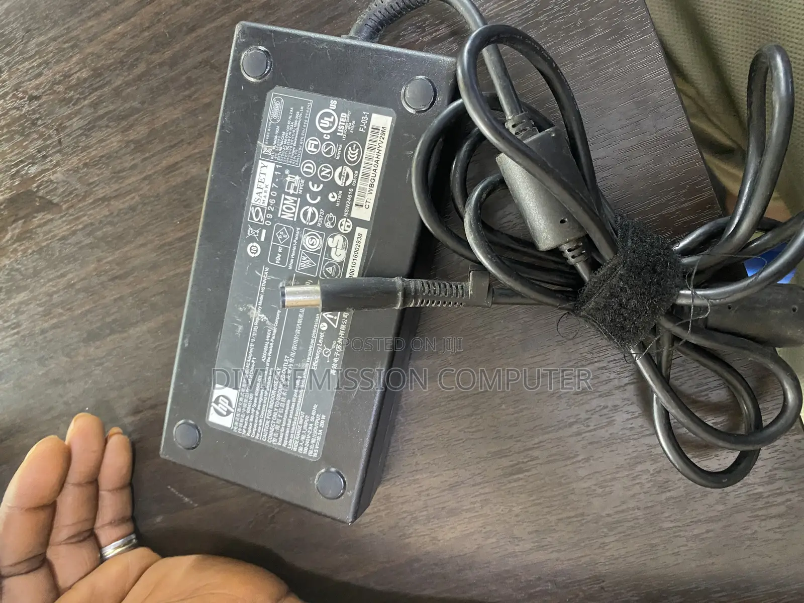 Hp Big Pin Charger 19.5v~10.3A. 200w. For Gaming All in 1