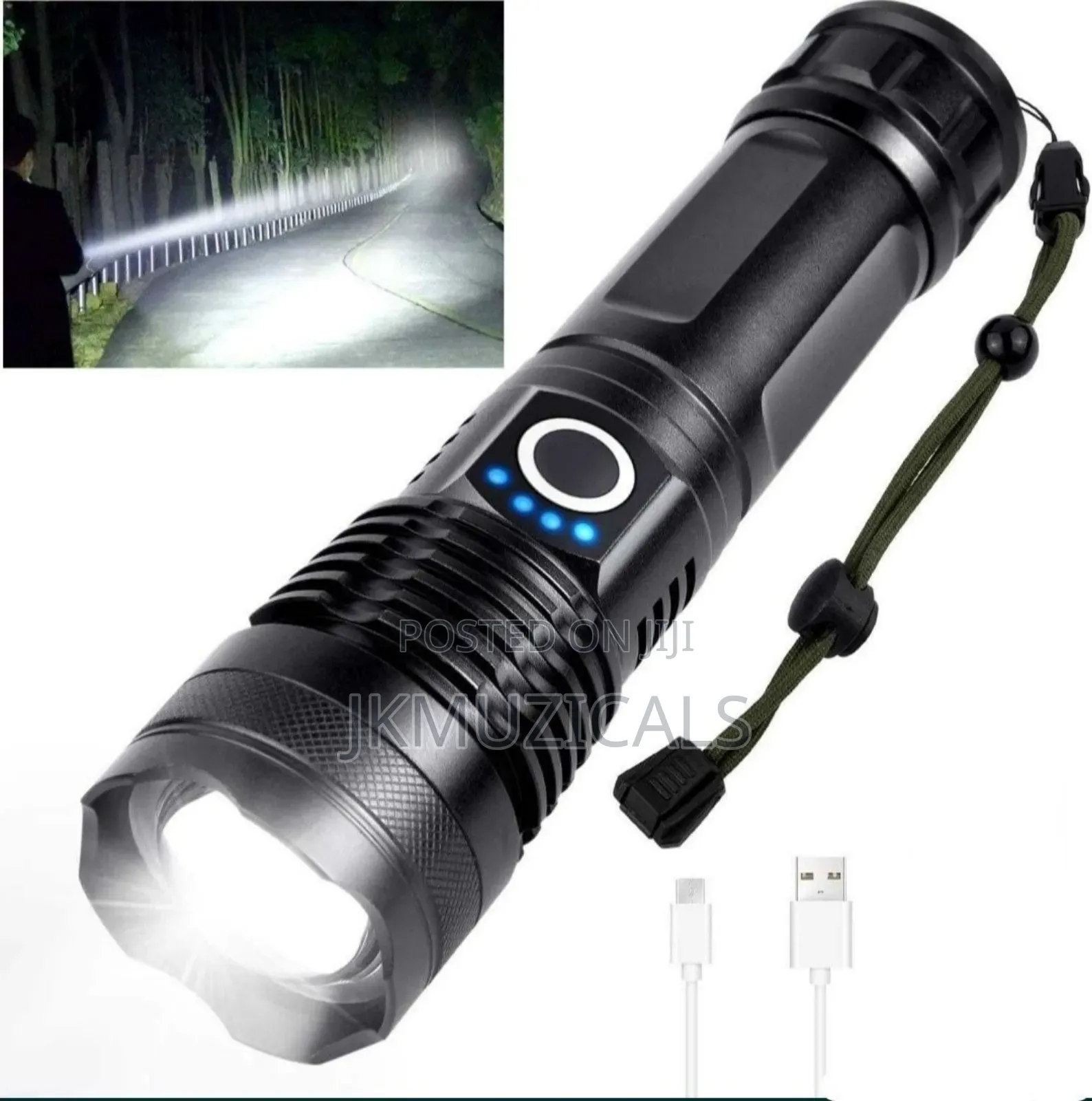 Security Torchlight _ Flashlight _ Spotlight