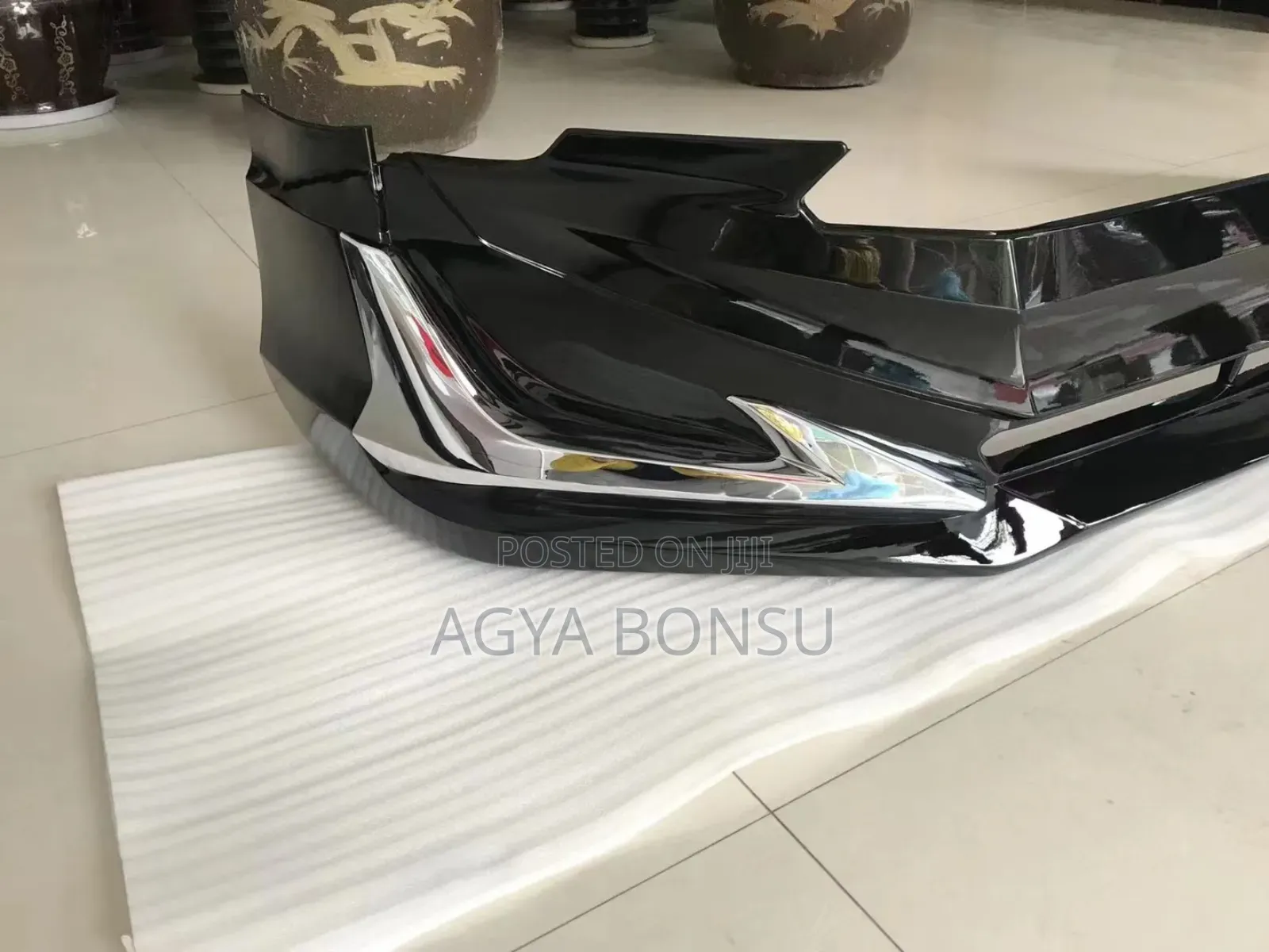 2018 20 21 22 Toyota Land Cruiser Prado Bumper Lip Spoiler