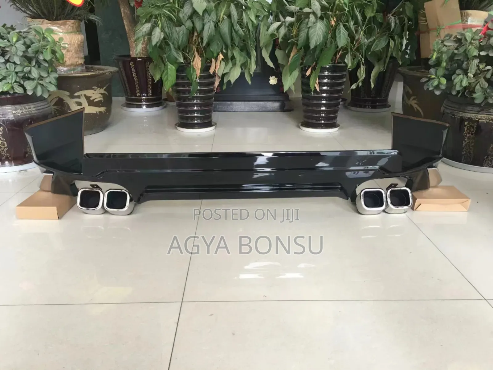 2018 20 21 22 Toyota Land Cruiser Prado Bumper Lip Spoiler