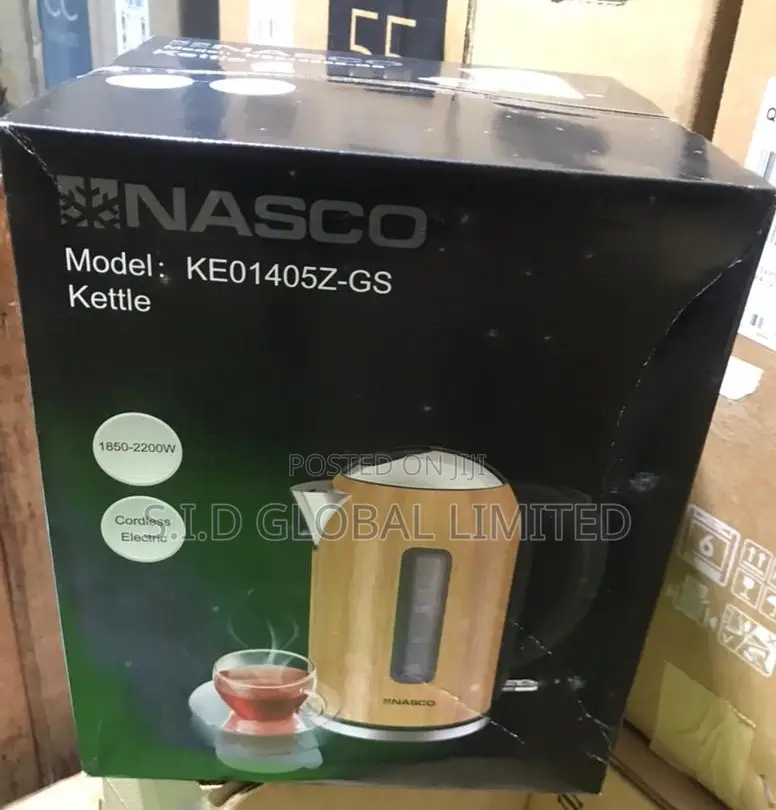 Addictive Treats With NASCO-2200WATTS-KETTLE-KE01405Z-GS