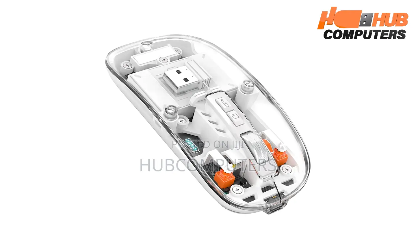 Heatz Transparent Wireless Mouse 4 in 1 ZM17