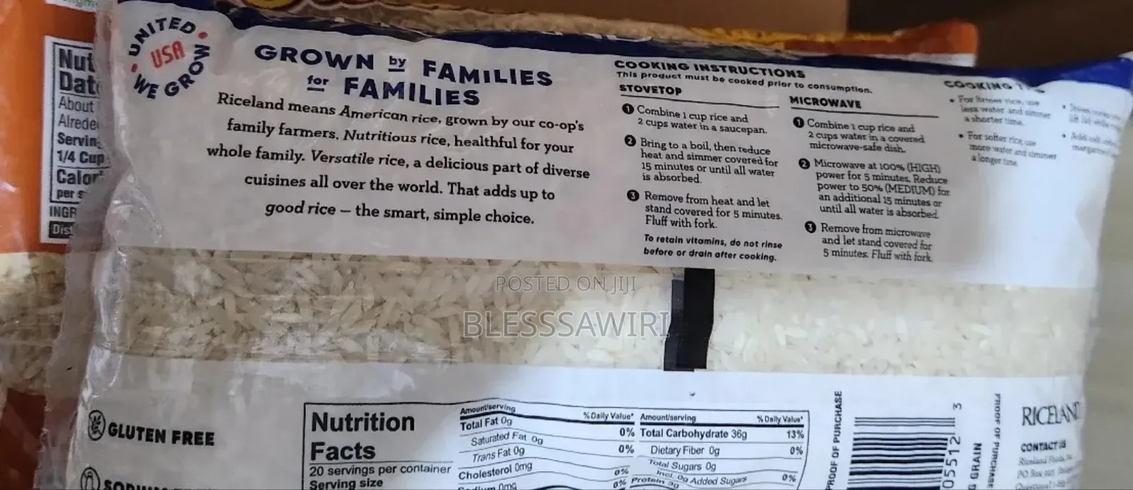 American Riceland Long Grain White Rice