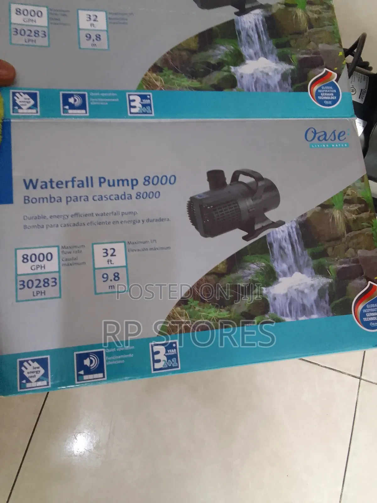 Water Fall Pump 8000
