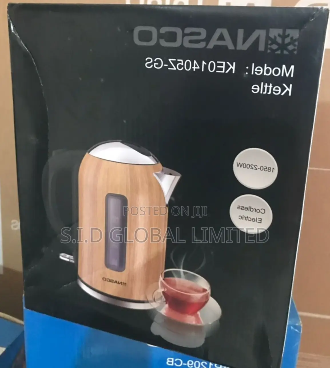 Timeless Kitchen With NASCO-2200WATTS-KETTLE-KE01405Z-GS