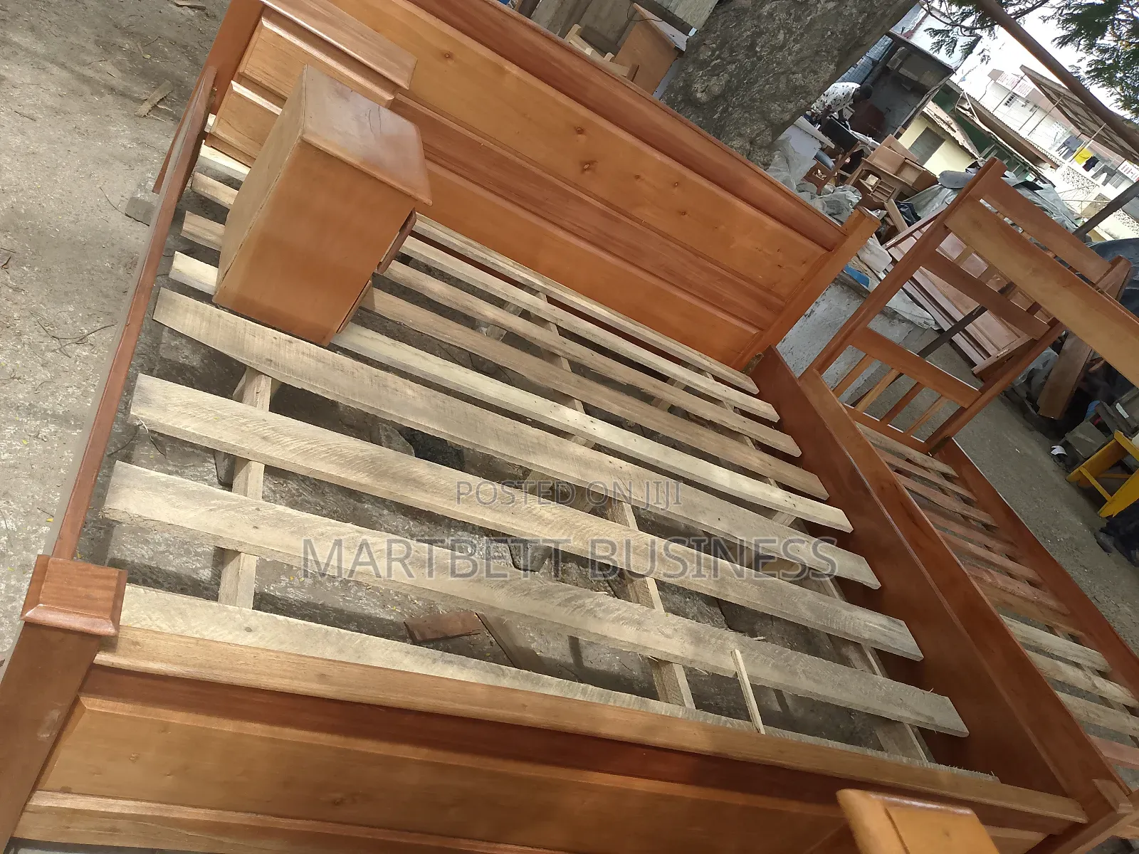 King Size Quality Bed With Side Drawer
