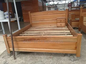 King Size Quality Bed With Side Drawer