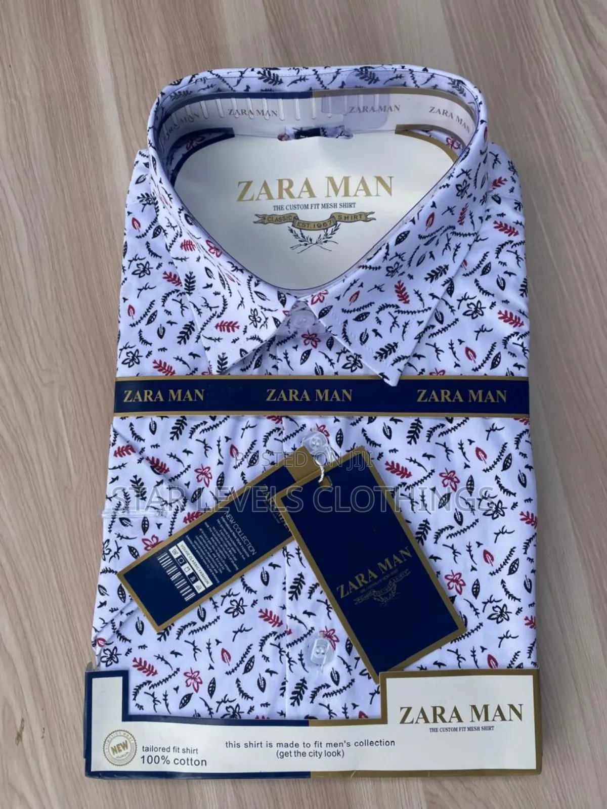 Zaraman Design Short Sleeves Shirts for Men