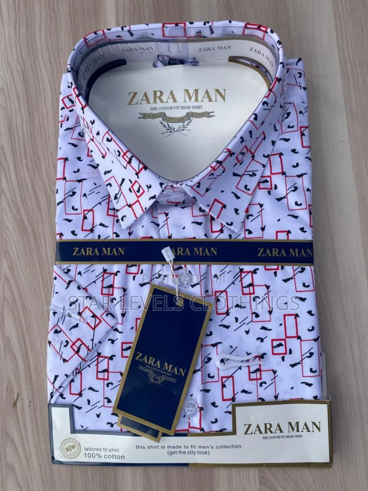 Levels Design Short Sleeves Shirts for Men