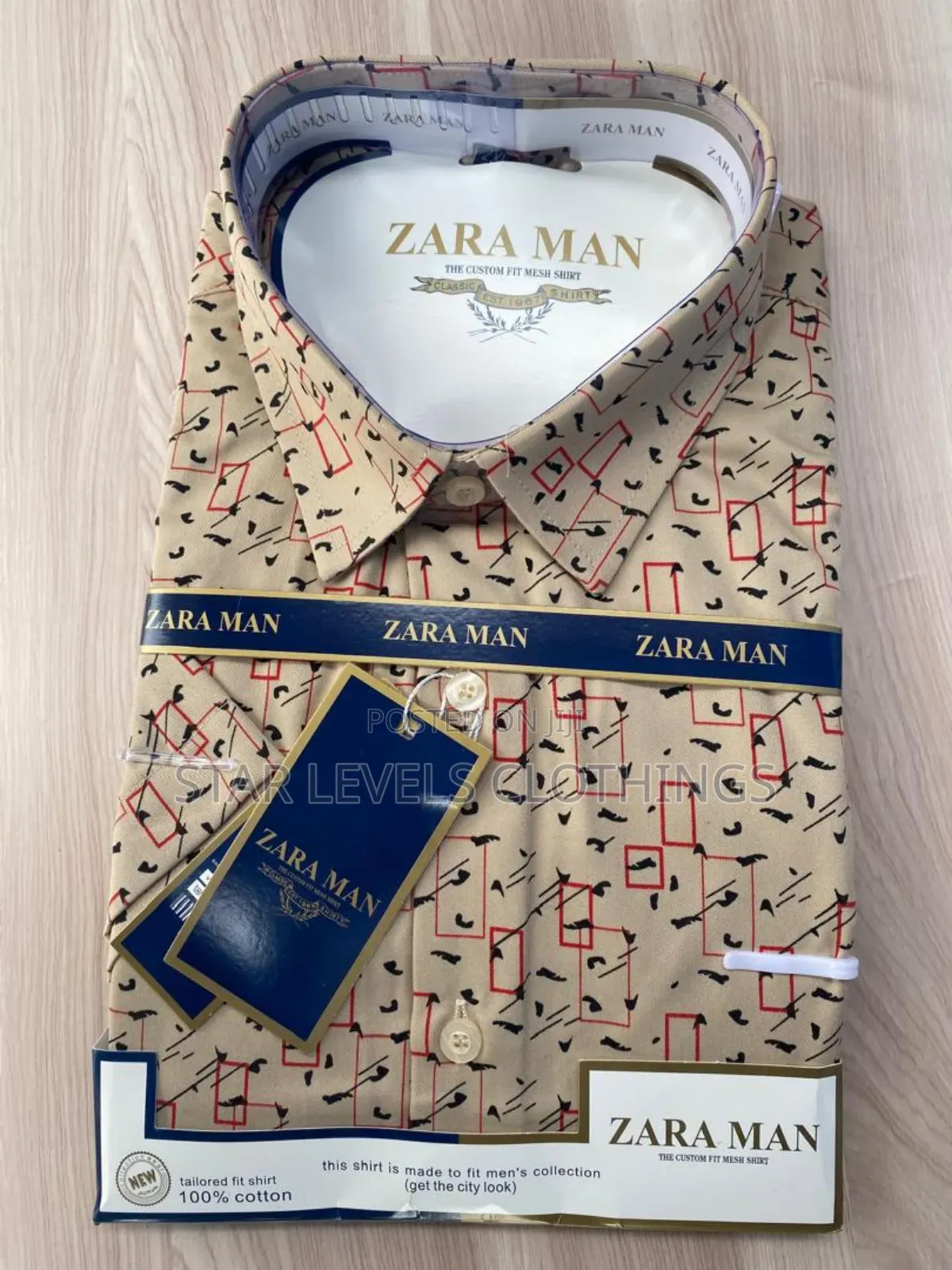 Levels Design Short Sleeves Shirts for Men
