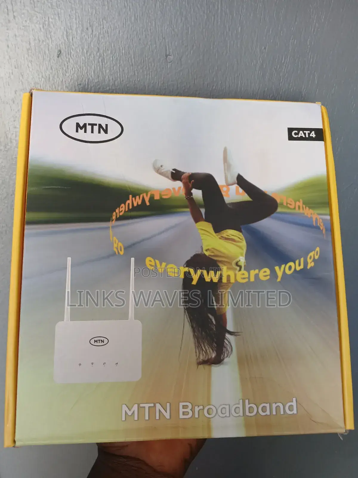 MTN Cat 4 ZLT T30D Turbonet Router