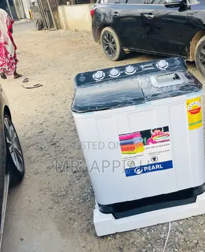 Original Pearl 10kg Top Load Washing Machine + Spin Dry.