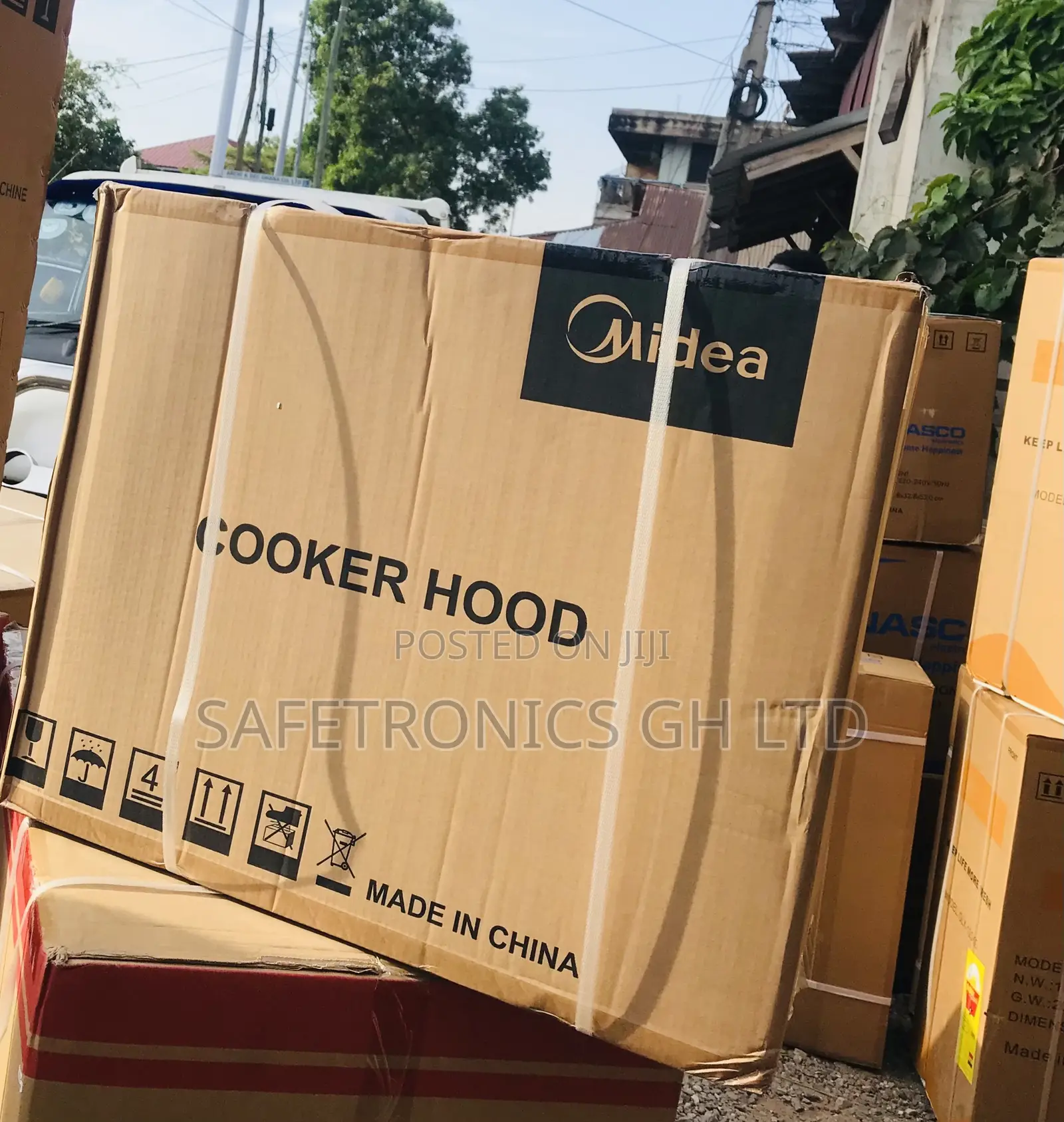 Get Discount on 60M21 Gray Midea 60cm Heat Extractor