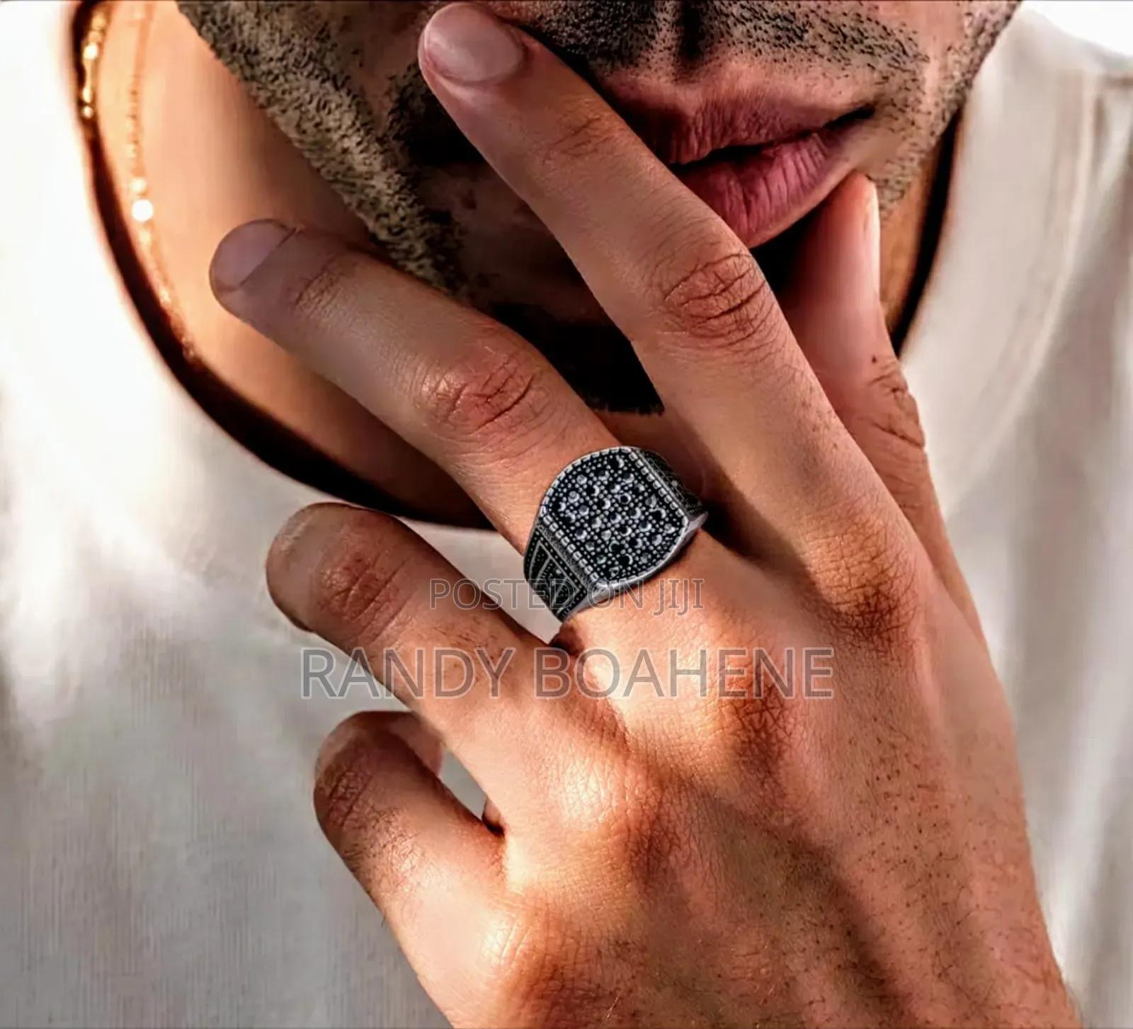 Biker Signet Ring