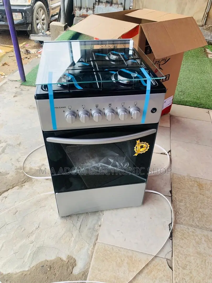 Volcano 3+1 Gas Electric Cooker: Your Kitchen's Best Friend