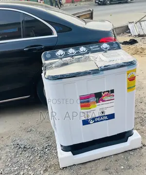 Twin Tub Electric Pearl Top Load Washing Machine.