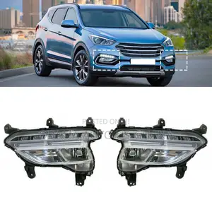 Hyundai Santafe 2017 Fog Light Santa Fe 2016 2017 2018 Foglight Led