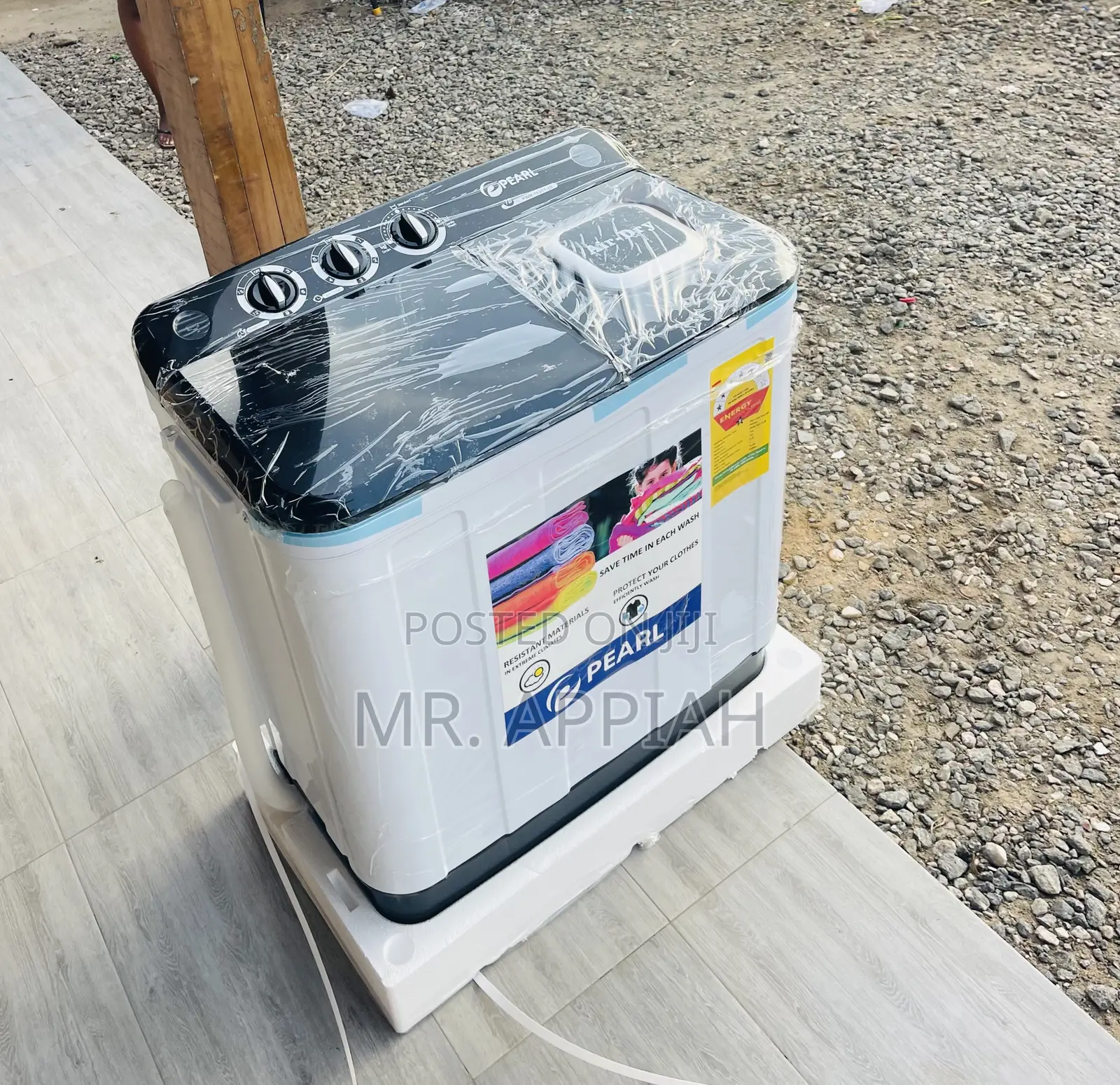 Authentic Pearl 7kg Top Load Washing Machine With Light Lid