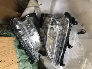 Hyundai Santafe 2017 Fog Light Santa Fe 2016 2017 2018 Foglight Led